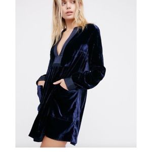 Free people velvet dress